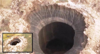 【国際】ロシアのシベリア地方で突如「謎の巨大穴」が出現！原因不明