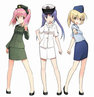 萌えキャラ自衛官　三人娘が大人気！　志願者も２割増えた