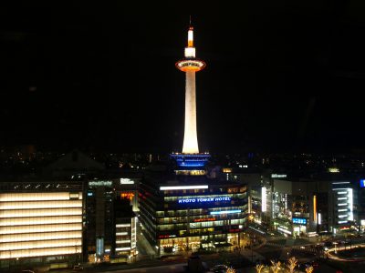 京都タワーとかいうどう見てもダサい建物