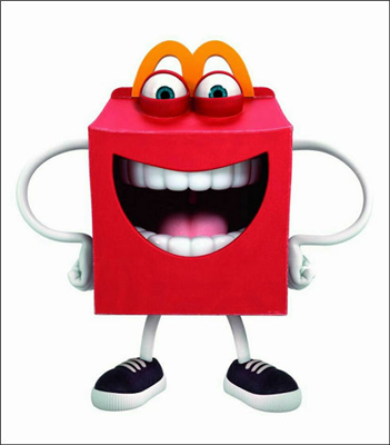 【話題】マクドナルドの新キャラクター「Happy」が怖すぎると話題に