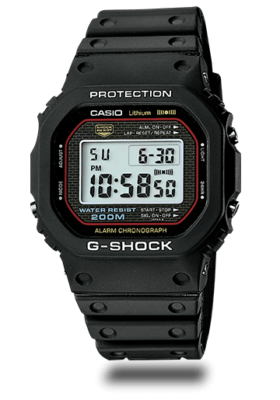 カシオのG-Shock、安価で頑丈かつ高機能、これに勝る時計なし